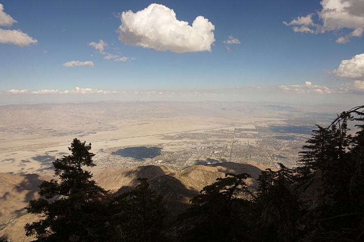 Palm Springs vom Mount San Jacinto